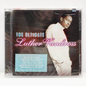 Ultimate Luther Vandross CD 2001 Soul R&B Hype Sticker Sealed